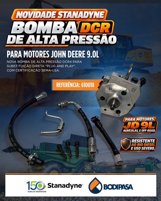 Novidade Bodipasa - Bomba DCR John Deere 9L